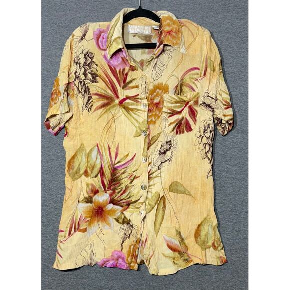 Monroe & Main | Women's Floral Button Down Blouse | Small - Picture 1 of 3